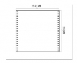 單據(jù)、賬頁帶孔針式打印紙-一等分至三等份